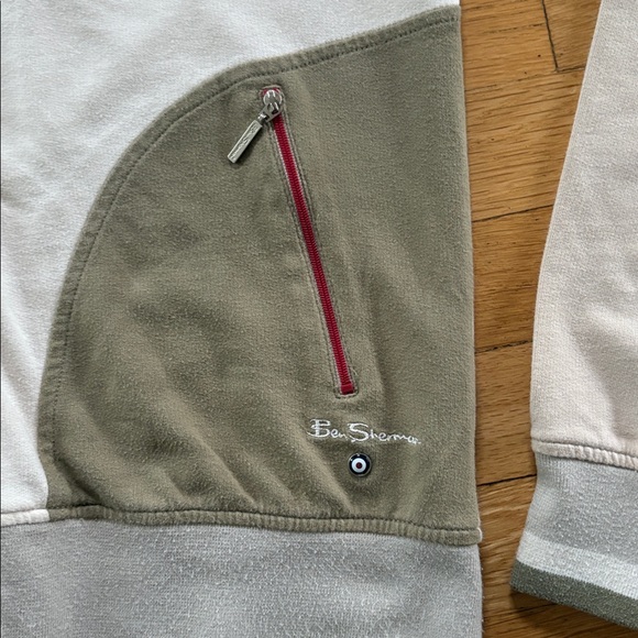 Ben Sherman lightweight zip front jacket, size M, all cotton, 2 pockets! - Picture 10 of 10